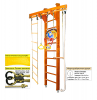 Шведская стенка Kampfer Wooden Ladder Ceiling Basketball Shield (№3 Классический Стандарт)